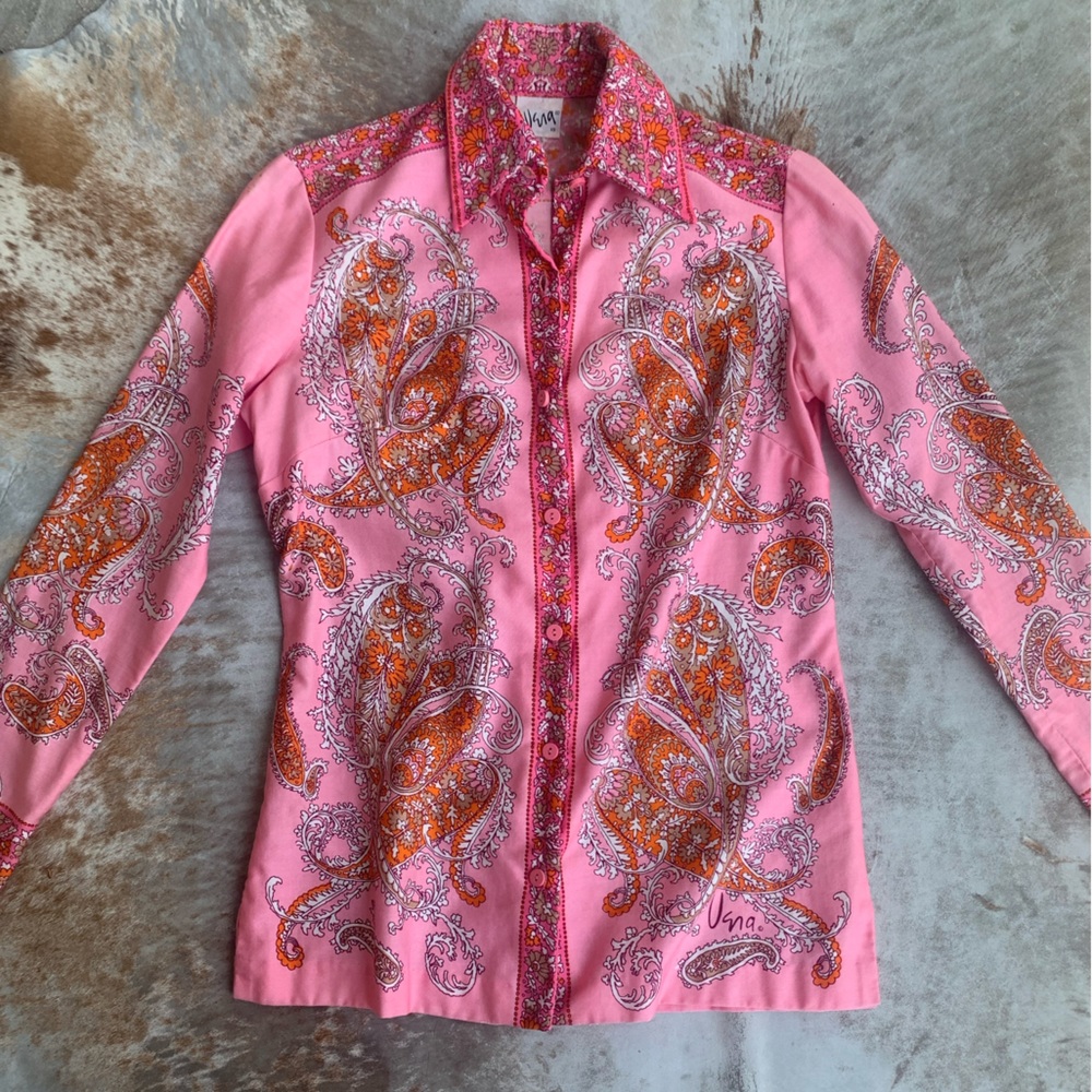 Vintage Vera Neumann Blouse - Picture 2 of 14